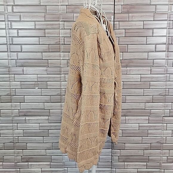 Mainstreet Blues open front cardigan Size M - Picture 5 of 11